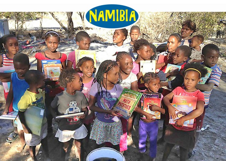 Oshana, Namibia Bush children