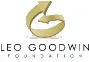 Leo Goodwin Foundation logo, stylized gold "G"